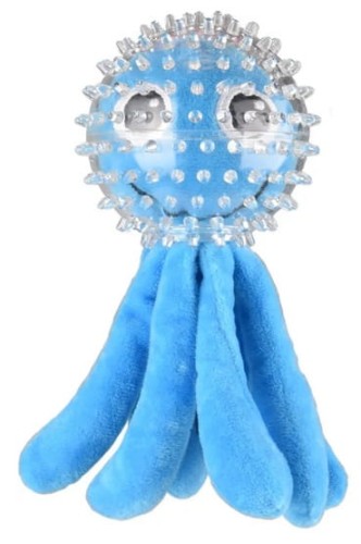 Przejdź do produktu Flamingo Wilco TPR kałamarnica 16cm [519505] - zabawka dla psa