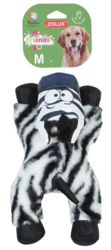 Przejdź do produktu Zolux Friends Zebra Caleb M [480531] - pluszowa zabawka dla psa