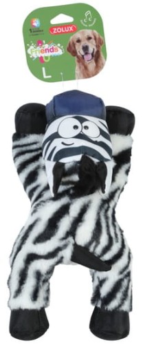 Przejdź do produktu Zolux Friends Zebra Caleb L [480537] - pluszowa zabawka dla psa