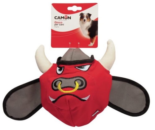 Przejdź do produktu Camon Głowa rekin / tygrys / byk 24cm - zabawka dla psa