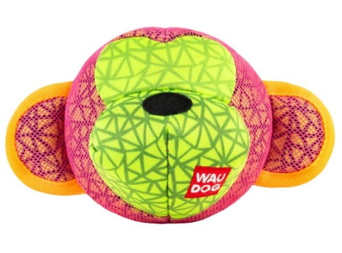Przejdź do produktu Collar WauDog Fun Małpa 16x10cm różowa - zabawka dla psa