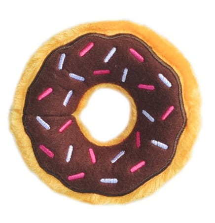 Przejdź do produktu ZippyPaws Pluszowy Donut Mini czekoladowy [ZP811] - zabawka dla psa