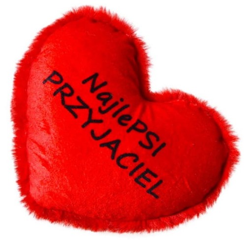 Przejdź do produktu BUBA Pluszowe serce NajlePSI Przyjaciel [3557] - zabawka dla psa