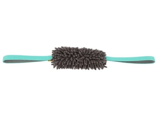 Przejdź do produktu Dingo - Szarpak Mop z dwoma uchwytami 60cm szary - zabawka dla psa