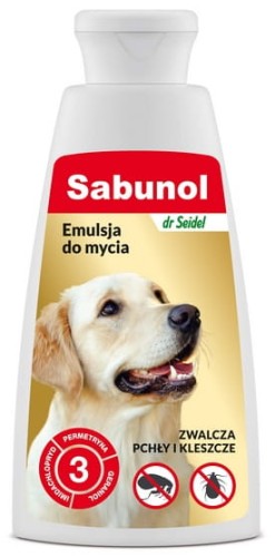 Przejdź do produktu Sabunol Emulsja przeciw pchłom dla psa 150ml