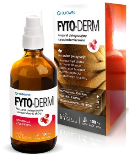 Przejdź do produktu Fyto-derm spray na rany 100ml