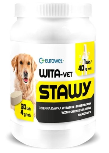 Przejdź do produktu Wita-Vet Stawy 4g tabletki 30szt