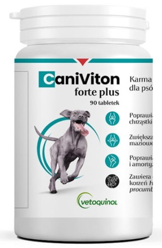 Przejdź do produktu Caniviton Forte Plus 90 tabletek