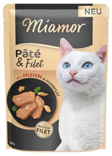 Przejdź do produktu Miamor Pate & Filet Kurczak saszetka 85g – karma mokra dla kota