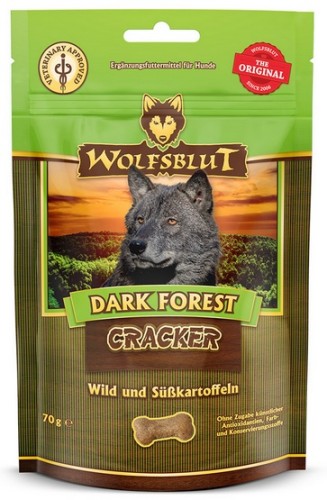 Przejdź do produktu Wolfsblut Dog Cracker Dark Forest - dziczyzna i bataty 70g – przysmak dla psa