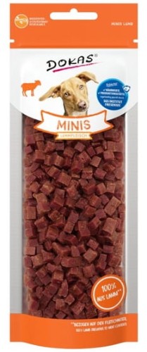 Przejdź do produktu Dokas Pies Minis jagnięcina 70g – przysmak dla psa