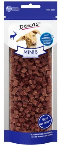 Przejdź do produktu Dokas Pies Minis jeleń 60g – przysmak dla psa