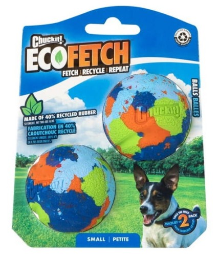 Przejdź do produktu Chuckit! Eco Fetch Ball Small 2pak [37163] - zabawka dla psa