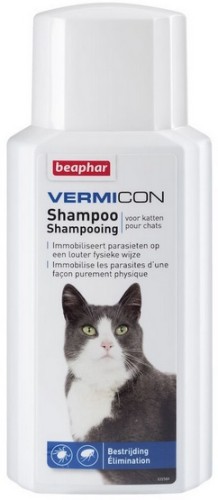 Przejdź do produktu Beaphar Vermicon Szampon dla kota przeciwko pchłom i kleszczom 200ml