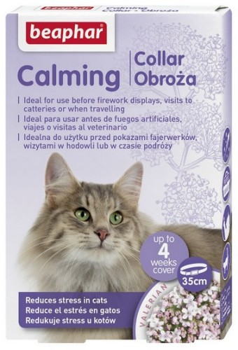 Przejdź do produktu Beaphar Calming Collar Cat - obroża relaksacyjna dla kotów