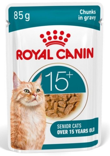 Przejdź do produktu Royal Canin Ageing +15 karma mokra dla kotów dojrzałych w sosie saszetka 85g – karma mokra dla kota