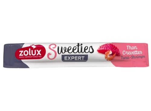 Przejdź do produktu Zolux Sweeties Kremowy przysmak dla kota - tuńczyk i krewetka 14g – przysmak dla kota