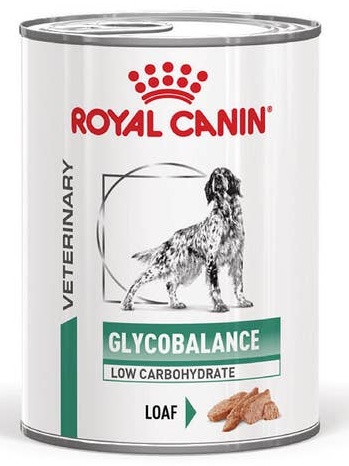 Przejdź do produktu Royal Canin Veterinary Diet Canine Glycobalance Low Carbohydrate Loaf puszka 410g – karma weterynaryjna dla psa