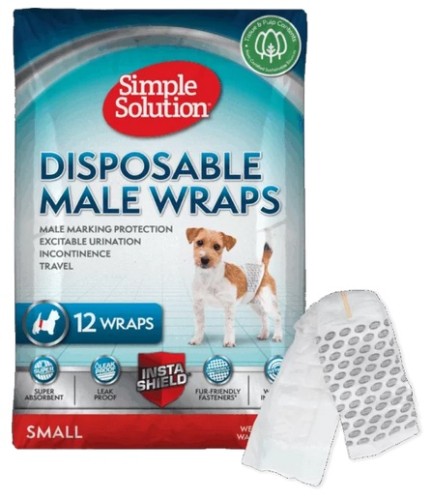 Przejdź do produktu Simple Solution Pieluchy jednorazowe dla psów S 12szt.