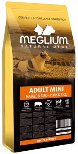 Przejdź do produktu Meglium Dog Mini Adult Pork & Rice 7kg – karma sucha dla psa