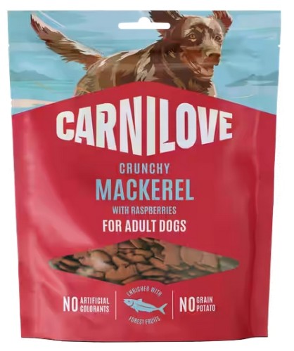 Przejdź do produktu Carnilove Dog Crunchy Snack Mackerel 200g – przysmak dla psa