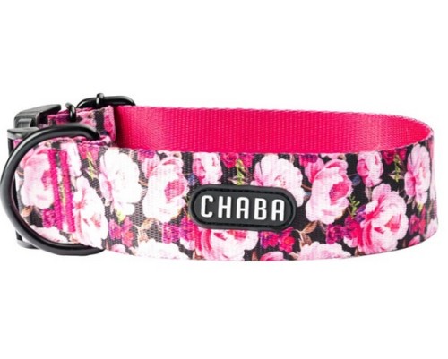 Przejdź do produktu CHABA Obroża regulowana Bull Story IV L/XL Peony