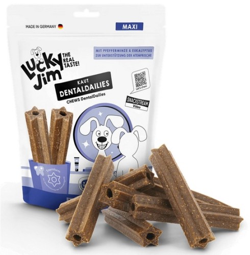 Przejdź do produktu Lucky Jim DeltalDailies Maxi 350g – przysmak dla psa