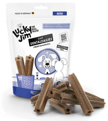 Przejdź do produktu Lucky Jim DeltalDailies Mini 170g – przysmak dla psa