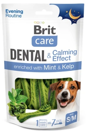 Brit Care Dental Toothbrush S/M Calming Effect 140g - przysmak dla psa