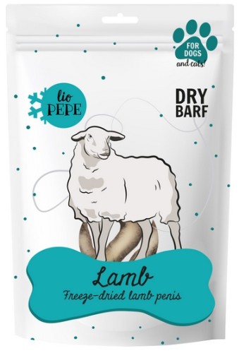 Przejdź do produktu Paka Zwierzaka Lio PEPE Przysmak liofilizowany Lamb (penis jagnięcy) 60g – przysmak dla psa