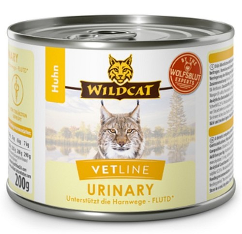 Przejdź do produktu Wildcat VetLine Urinary Kurczak puszka 200g – karma weterynaryjna dla kota