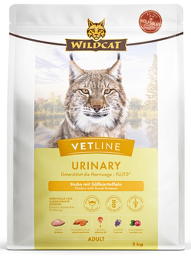 Przejdź do produktu Wildcat VetLine Urinary Kurczak 3kg – karma weterynaryjna dla kota