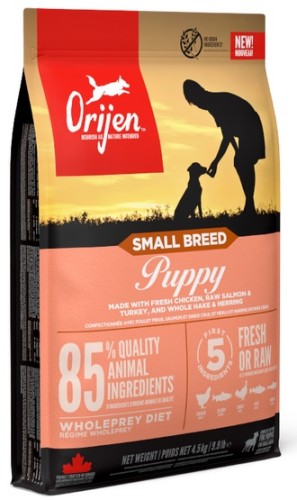 Przejdź do produktu Orijen Small Breed Puppy 4,5kg – karma sucha dla psa