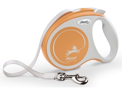 Przejdź do produktu Flexi New Comfort Plus Smycz taśma S 5m jasnożółta