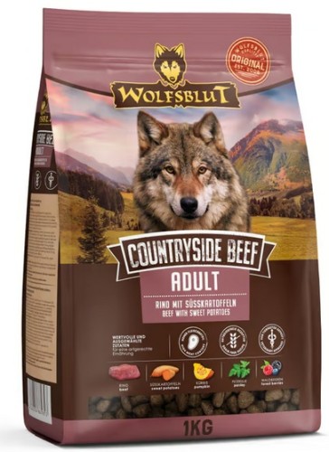 Przejdź do produktu Wolfsblut Dog Countryside Beef - wołowina i bataty 1kg – karma sucha dla psa