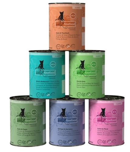 Przejdź do produktu Catz Finefood Classic Collection II puszki multipack N.15-25 6x400g - karma mokra dla kota