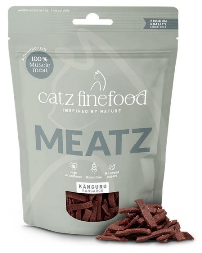 Przejdź do produktu Catz Finefood Meatz Kangur (N.13) 45g - monobiałkowy przysmak dla kota