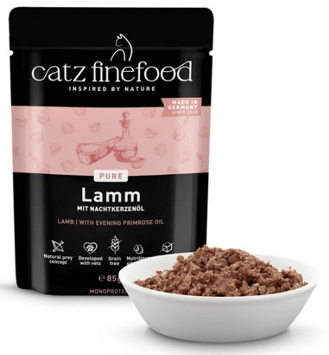 Przejdź do produktu Catz Finefood Pure Jagnięcina (Purrrr N.111) saszetka 85g - karma mokra dla kota