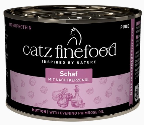 Przejdź do produktu Catz Finefood Pure Owca (Purrrr N.113) puszka 200g - karma mokra dla kota