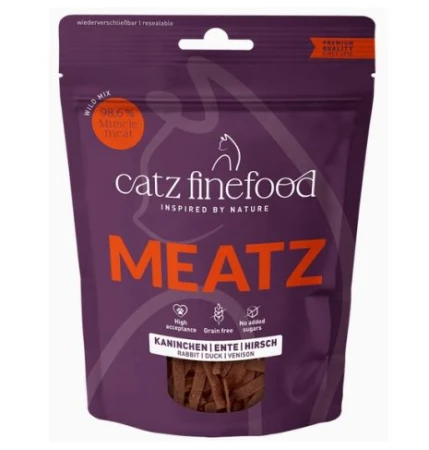 Catz Finefood Meatz Wild Mix - królik, kaczka, jeleń 45g 1.png