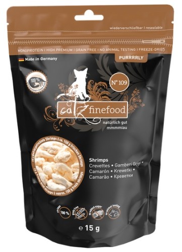 Przejdź do produktu Catz Finefood Purrrrly N.109 Krewetki 15g