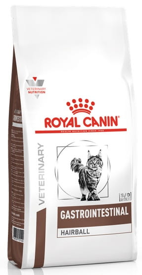 Royal Canin Veterinary Care Nutrition Gastrointestinal Hairball 2kg - karma sucha dla kota
