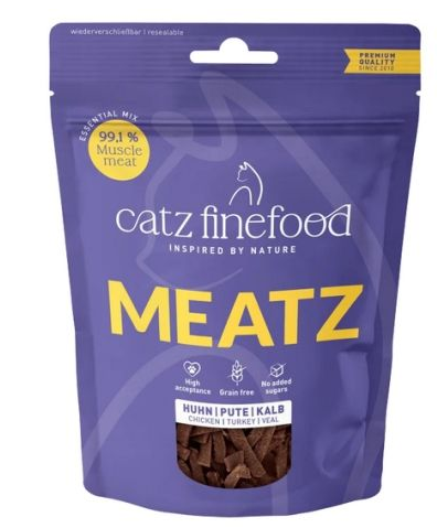 Catz Finefood Meatz Essential Mix - kurczak, indyk, cielęcina 45g 2.png